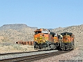 BNSF 4963 at Valentine, AZ with Z-KCKSBD1-16 on 18 April 2007